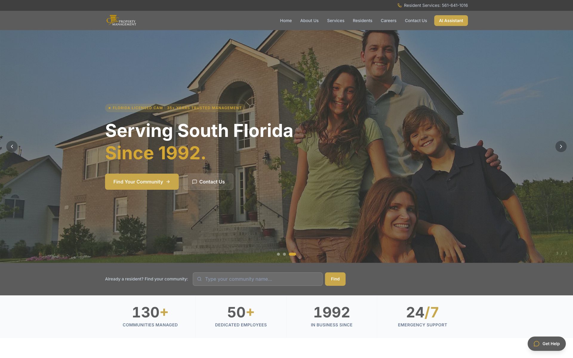 Screenshot of Century Management Consultants